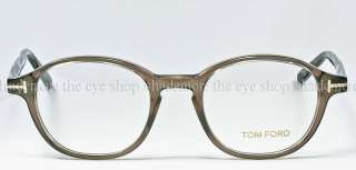 New Authentic TOM FORD TF5150 Eyeglasses Frame Grey Horn Retro Panto 