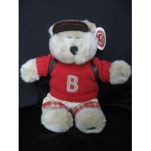  2002 Starbucks Bearista 10 Plush School Boy Bear: Toys 