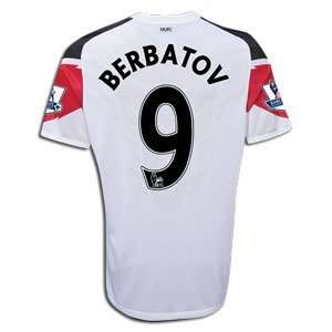  #9 Berbatov Manchester United Home 10/11 Jersey (Size:L 