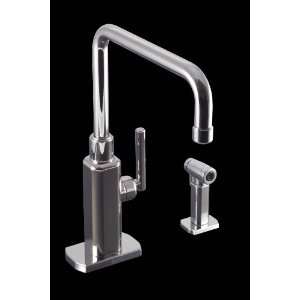  Water Decor NYC Single Lever Kitchen Faucet with S: Home 