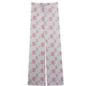   Sox Team Logos Pink & White Lounge Pants for women: Sports & Outdoors