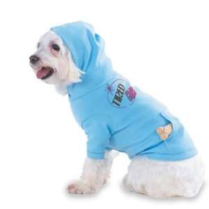  TIRED Chick Hooded (Hoody) T Shirt with pocket for your Dog or Cat 