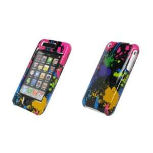  Splatter Design Hard Cover Crystal Case for Apple iPhone 3G / iPhone 
