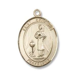  14K Gold St. Genesius of Rome Medal Jewelry