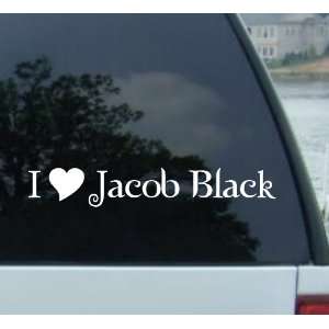  8 I HEART JACOB BLACK   Twilight   Edward Cullen Vinyl 