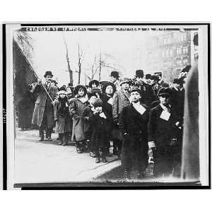  Strikers from Lawrence,Massachusetts,MA,with children,New York City 