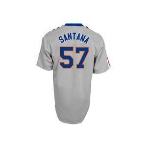   York Mets Replica Johan Santana Throwback Jersey: Sports & Outdoors