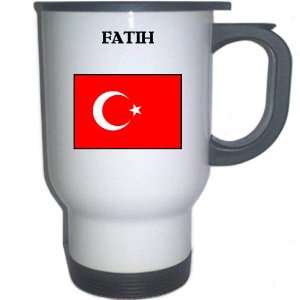  Turkey   FATIH White Stainless Steel Mug: Everything 