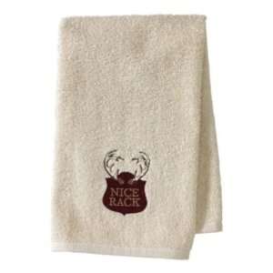  Bacova Big Buck Lodge Hand Towel: Home & Kitchen