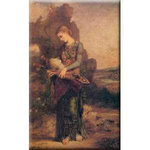  Thracian Girl carrying the Head of Orpheus on his Lyre 