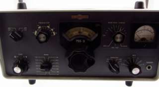 Collins 75S 3 HAM RADIO and Owners Manual  