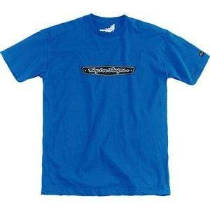  Troy Lee Designs Pistonbone Sketch T Shirt   X Large/Blue 