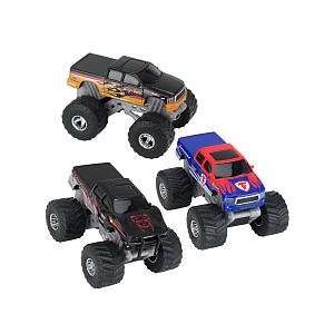    Fast Lane Lights and Sounds Trucks 3 Pack   Bigfoot 2 Toys & Games