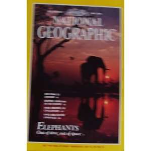  National Geographic Magazine May 1991 Elephants 