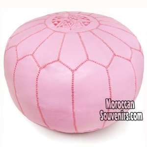   Moroccan Pouf, Pouffe, Ottoman, Poof, Color  Pink 