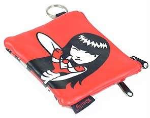 NWT Emily the Strange SLINGSHOT Lil Red Change Purse  