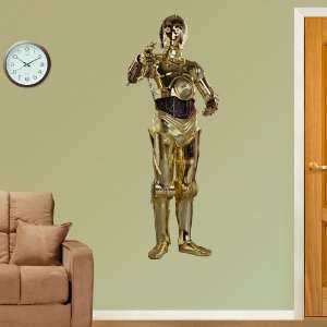   Wars C 3PO Vinyl Wall Graphic Decal Sticker Poster: Home & Kitchen