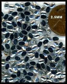 100 Rhinestones CRYSTAL new lots Arts Crafts ELLIPSE  