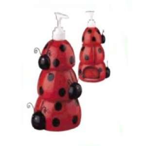  Ladybug kitchen SCRUBBY holder SOAP Lotion Pump dispenser 