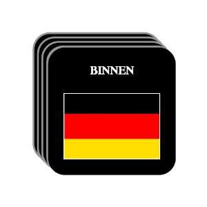  Germany   BINNEN Set of 4 Mini Mousepad Coasters 