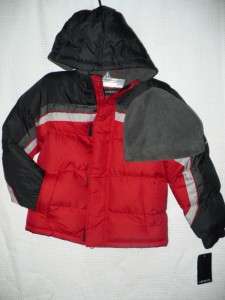 LONDON FOG FLEECED LINED WITH HOOD AND BEENIE SIZE 8  