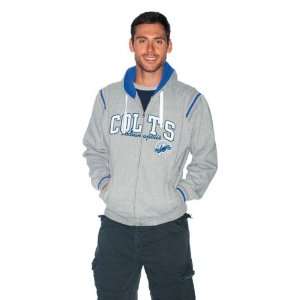 Indianapolis Colts Knockout Full Zip Hooded Sweatshirt:  