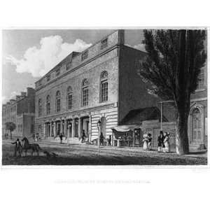 Theatre,Walnut Street,Philadelphia,Pennsylvania,PA,1831,Exterior 