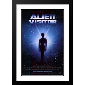 Alien Visitor 20x26 Framed and Double Matted Movie Poster   Style A 