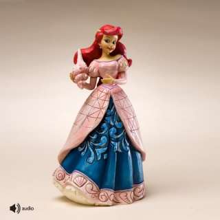Jim Shore Disney Traditions Figurine Ariel Sonata Musical 4020788 NIB 