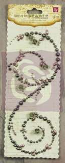 SAY IT IN PEARLS / SIIP SWIRLS & FIMO GRAY / PRIMA  