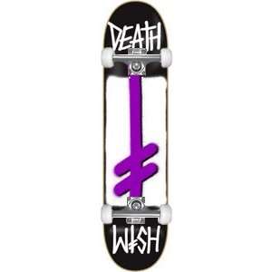  Deathwish Box D Power Logo Complete   8.25 Black w/Raw 