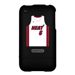  LeBron James Jersey on Premium Coveroo iPhone Case 3G/3GS   Black 