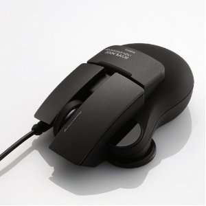   Node Wired Laser Sensor 3 button Mouse M sn1ulbk (Black) Electronics