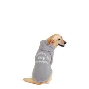  Hoodie Footieao for Dogs   Gray Varsity SML
