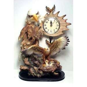   Swing Clock Approx 12 High   Resin  Whimscial