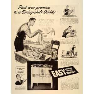  1944 Ad Easy Spindrier Washing Machine Corporation Baby 