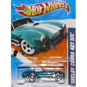  Hot Wheels Die Cast Toy 2011 Muscle Mania Shelby Cobra 427 