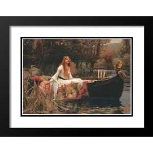   Framed and Double Matted 25x29 Lady of Shalott