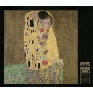  Gustav Klimt   The Kiss Canvas: Home & Kitchen