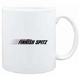  Mug White  FASTER THAN A Finnish Spitz  Dogs: Sports 