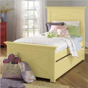   Furniture Splash of Color Twin X Panel Bed Furniture & Decor