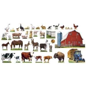   : Trend Enterprises Inc. Animals On The Farm Bb Set: Office Products