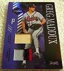 2005 STUDIO GREG MADDUX SPIRIT JERSEY PATCH BAT  