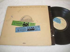 THE BEATLES Live At The Hollywood Bowl LP GD+/GD+  