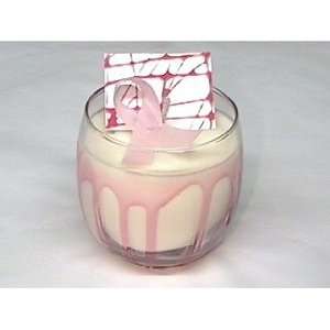  Felt Breast Cancer Awareness Soy Candle: Home & Kitchen