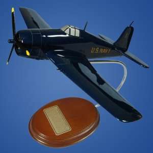  F 6F Hellcat Blue Angels Quality Desktop Wood Model Plane 