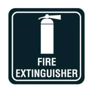  Sign,fire Extinguisher W/grphc,brit Blue   INTERSIGN 