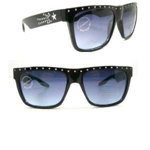   Crystal Ladies Sunglasses UV Protection blue tint 
