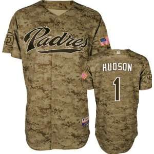  Orlando Hudson Jersey Adult Majestic Alternate Digital Camo 