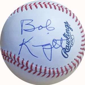  Bob Knight Autographed Baseball: Sports & Outdoors